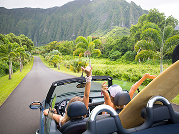 cars for adventure trips on hawaii